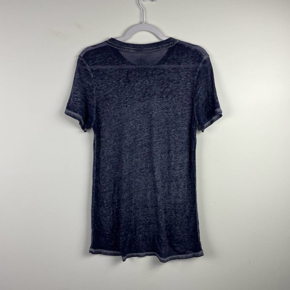 Disney Parks Walt Disney World Castle Mickey Navy Blue Burnout Tee T-Shirt Small - Picture 5 of 5